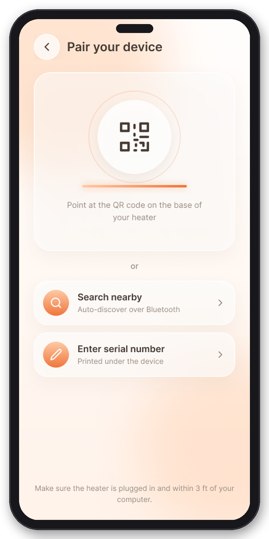 Pair device screen